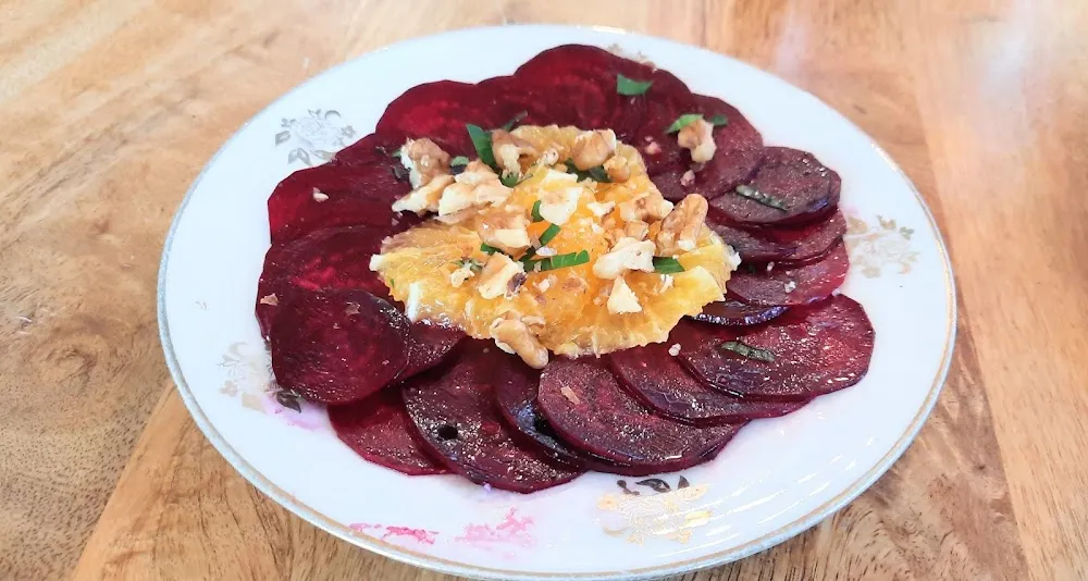 Carpaccio de Betteraves